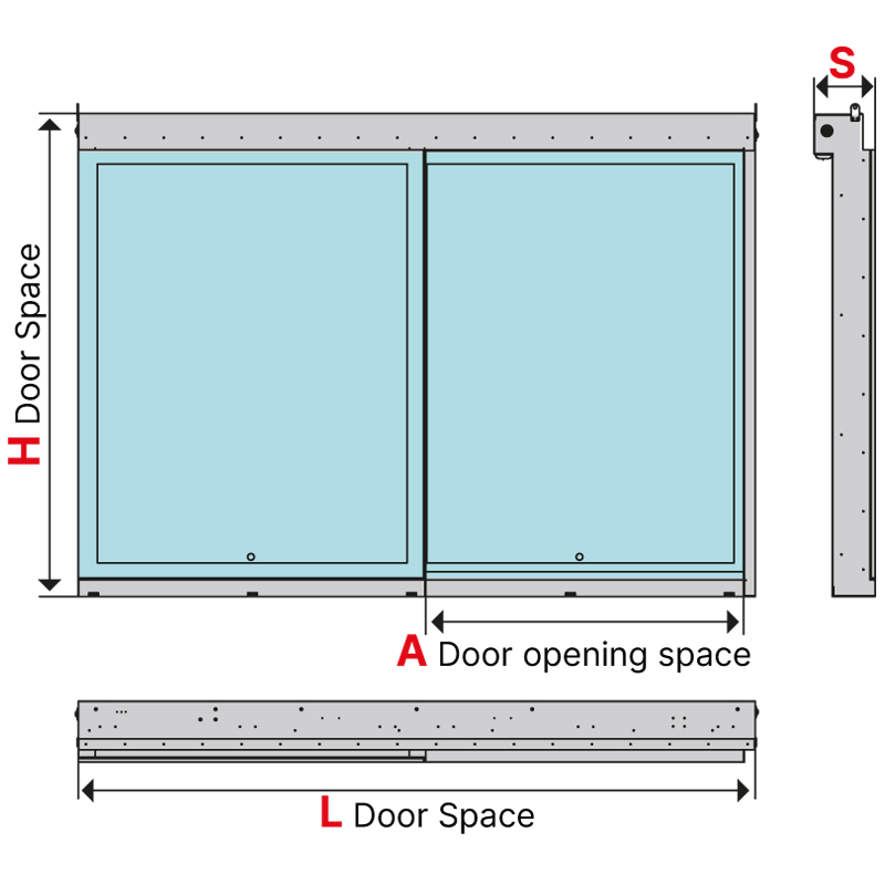 Two wings door 2143